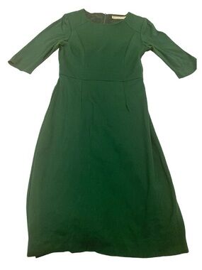 ❤️ $298 Trina Turk Green Monarch Sheath Dress (Small/ See Flaws & Measurement